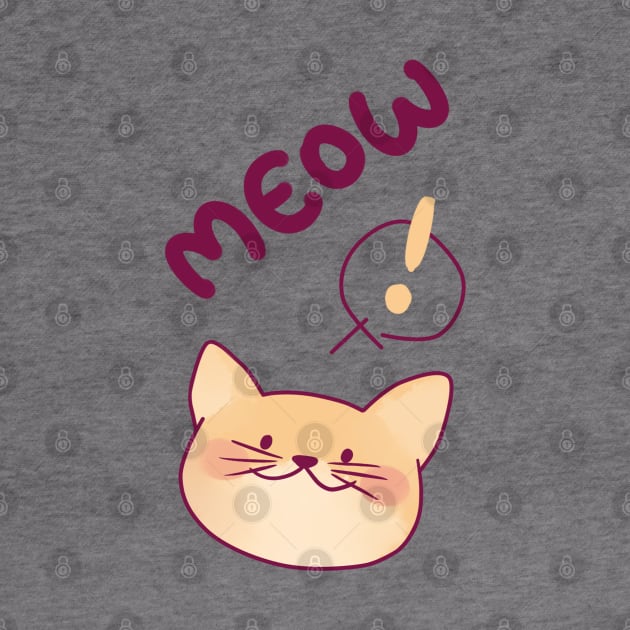Meow Meow Silly Cat by ClaudiaRinaldi